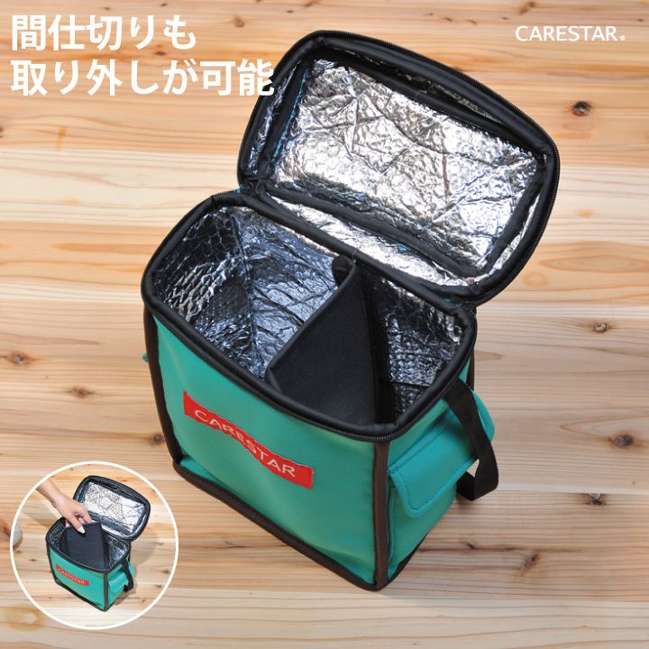 防水保冷保温クーラーバッグ8CARESTAR