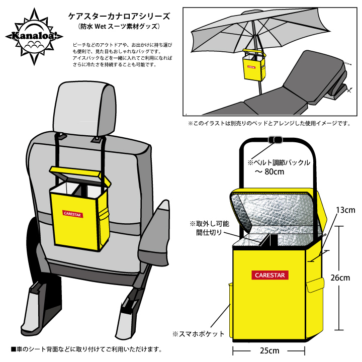 防水保冷保温クーラーバッグ11